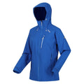 Olympian Blue - Side - Regatta Womens-Ladies Birchdale Shell Waterproof Jacket