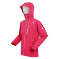 Pink Potion-White - Front - Regatta Womens-Ladies Birchdale Shell Waterproof Jacket