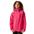 Pink Potion-White - Side - Regatta Womens-Ladies Birchdale Shell Waterproof Jacket