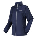 Navy - Side - Regatta Womens-Ladies Corinne IV Waterproof Jacket