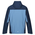 Coronet Blue-Moonlight Denim - Back - Regatta Mens Birchdale Waterproof Hooded Jacket