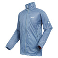 Coronet Blue-Danger Red - Side - Regatta Mens Lyle IV Waterproof Hooded Jacket