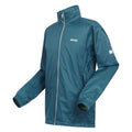 Moroccan Blue-Citron Lime - Side - Regatta Mens Lyle IV Waterproof Hooded Jacket