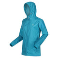 Tahoe Blue - Side - Regatta Womens-Ladies Pack It III Waterproof Jacket