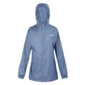 Coronet Blue - Front - Regatta Womens-Ladies Pack It III Waterproof Jacket