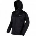 Black - Side - Regatta Womens-Ladies Pack It III Waterproof Jacket