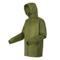 Nephrite Green - Side - Regatta Mens Pack It III Waterproof Jacket