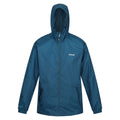 Moroccan Blue - Front - Regatta Mens Pack It III Waterproof Jacket