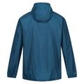 Moroccan Blue - Back - Regatta Mens Pack It III Waterproof Jacket