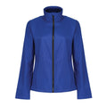 Royal Blue-Black - Front - Regatta Womens-Ladies Ablaze Printable Soft Shell Jacket