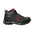 Traffic Black-Rio Red - Back - Regatta Mens Holcombe IEP Mid Hiking Boots