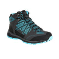 Azure Blue-Briar - Front - Regatta Womens-Ladies Samaris Mid II Hiking Boots