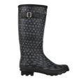 Black Print - Front - Regatta Womens-Ladies Ly Fairweather II Tall Durable Wellington Boots