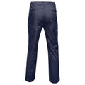 Navy - Back - Regatta Mens Orignal Action Water Repellent Work Trousers