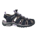 Navy-Lilac Frost - Side - Regatta Childrens-Kids Westshore Sandals