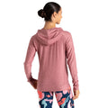 Lilas Marl - Back - Dare 2B Womens-Ladies Sprint City Lightweight Hoodie