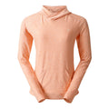 Pale Peach Marl - Front - Dare 2B Womens-Ladies Sprint City Lightweight Hoodie