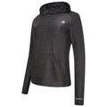 Black - Close up - Dare 2B Womens-Ladies Sprint City Lightweight Hoodie