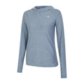 Rainwashed Blue Marl - Side - Dare 2B Womens-Ladies Sprint City Lightweight Hoodie