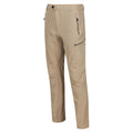 Oat - Side - Regatta Mens Highton Water Repellent Hiking Trousers