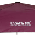 Azalia Purple - Back - Regatta 19in Folding Umbrella