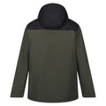 Dark Khaki-Black - Back - Regatta Mens Thornridge II Insulated Jacket