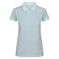 Bleached Aqua - Front - Regatta Womens-Ladies Remex II Polo Neck T-Shirt