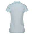 Bleached Aqua - Back - Regatta Womens-Ladies Remex II Polo Neck T-Shirt