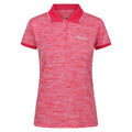 Pink Potion - Front - Regatta Womens-Ladies Remex II Polo Neck T-Shirt