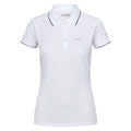 White Solid - Front - Regatta Womens-Ladies Remex II Polo Neck T-Shirt