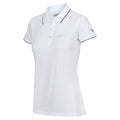 White Solid - Side - Regatta Womens-Ladies Remex II Polo Neck T-Shirt