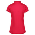 Pink Potion Solid - Back - Regatta Womens-Ladies Remex II Polo Neck T-Shirt