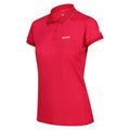 Pink Potion Solid - Side - Regatta Womens-Ladies Remex II Polo Neck T-Shirt