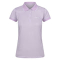 Lilac Frost - Front - Regatta Womens-Ladies Remex II Polo Neck T-Shirt