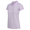 Lilac Frost - Back - Regatta Womens-Ladies Remex II Polo Neck T-Shirt