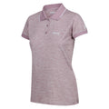 Heather - Side - Regatta Womens-Ladies Remex II Polo Neck T-Shirt