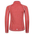 Mineral Red - Back - Regatta Childrens-Kids Berley Half Zip Long Sleeved Top