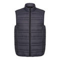 Seal Grey-Black - Back - Regatta Mens Fire Down Padded Bodywarmer