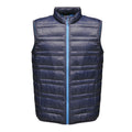 Navy-French Blue - Front - Regatta Mens Fire Down Padded Bodywarmer