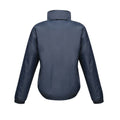 Navy - Side - Regatta Womens-Ladies Dover Waterproof Insulated Jacket