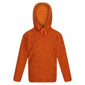 Autumn Maple Marl - Front - Regatta Childrens-Kids Keyon Hooded Fleece