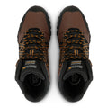 Chestnut-Inca Gold - Side - Regatta Mens Edgepoint Mid Waterproof Hiking Shoes