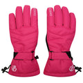 Pure Pink - Front - Dare 2B Womens-Ladies Acute Ski Gloves