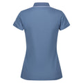 Coronet Blue - Back - Regatta Womens-Ladies Maverick V Polo Shirt