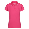 Flamingo Pink - Front - Regatta Womens-Ladies Maverick V Polo Shirt