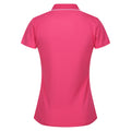 Flamingo Pink - Back - Regatta Womens-Ladies Maverick V Polo Shirt