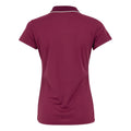 Beaujolais - Back - Regatta Womens-Ladies Maverick V Polo Shirt