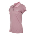 Lilac - Side - Regatta Womens-Ladies Maverick V Polo Shirt