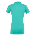 Turquoise-Icy Morn - Back - Regatta Womens-Ladies Maverick V Polo Shirt