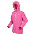 Flamingo Pink - Side - Regatta Womens-Ladies Hamara III Waterproof Jacket